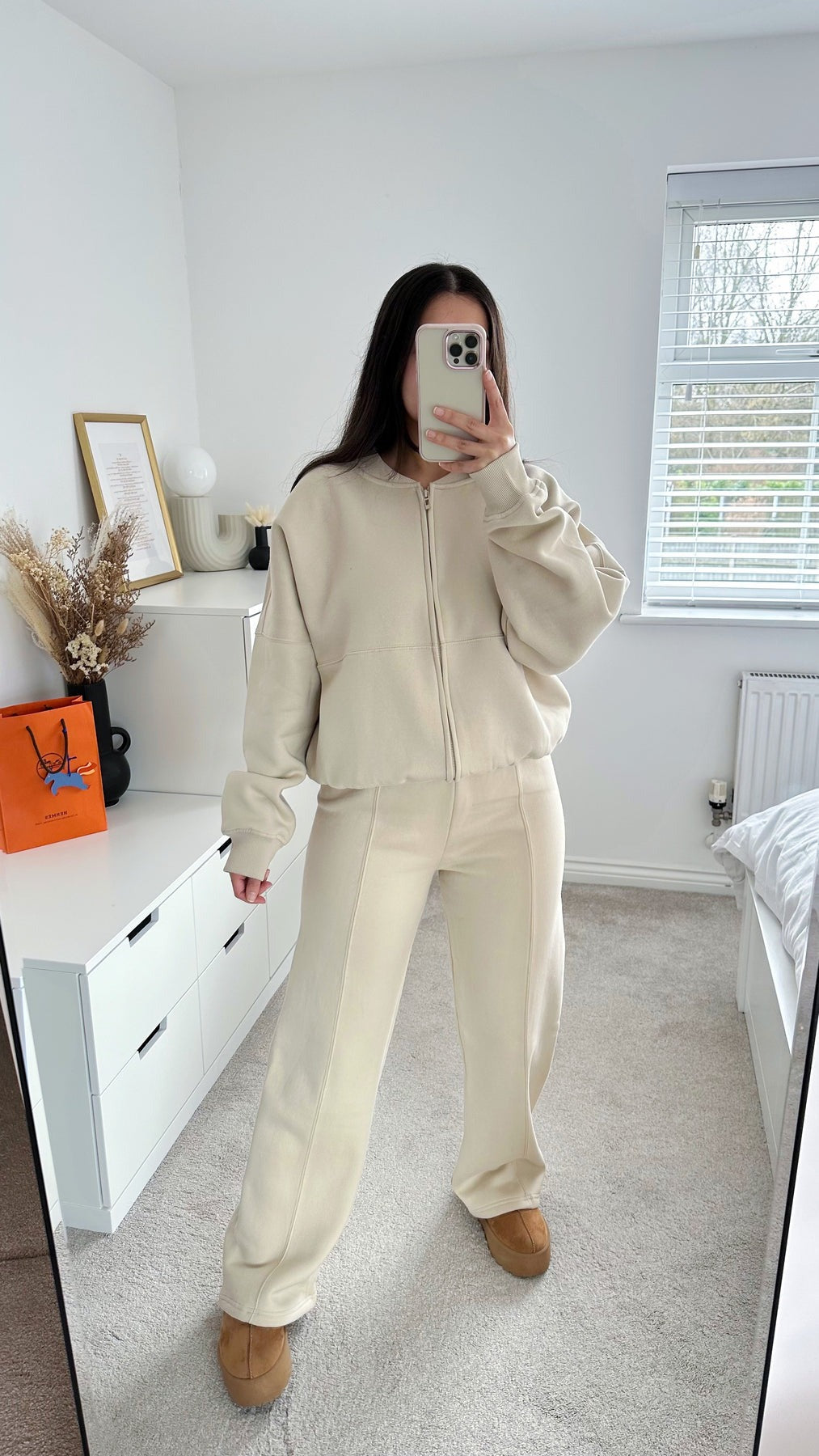 Ensemble Jogging Oversize Zippé