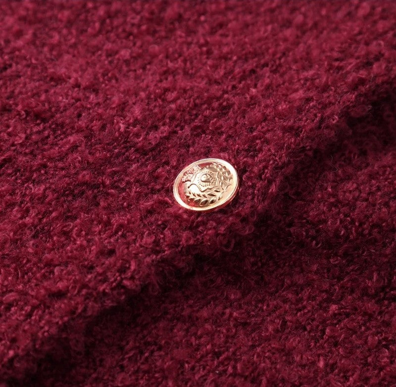 Gilet Douillet en Laine Bouclée