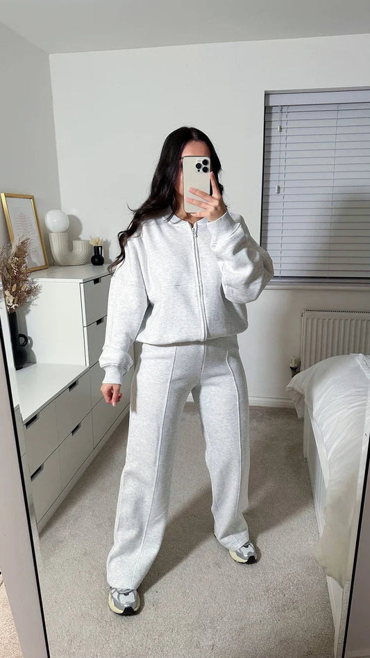 Ensemble Jogging Oversize Zippé